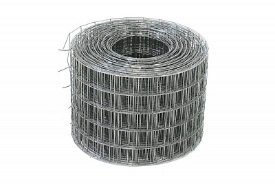 Сетка сварная оцинкованная в рулоне 0,25х25м ячейка 50х50мм d1.6мм кладочная фото Центр Металлокровли